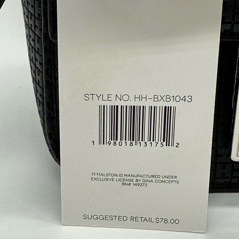 Halston Heritage Black Crossbody Bag - Picture 6 of 9